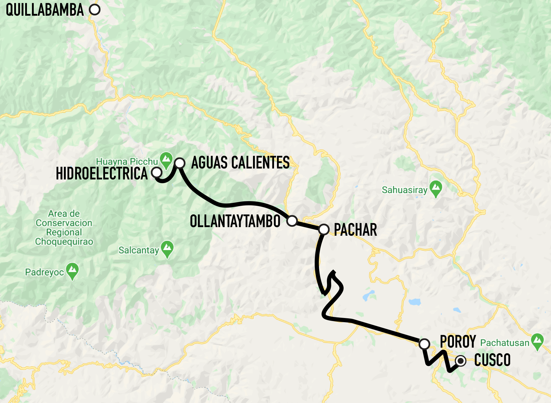 Fantastic Train Journeys out of Cusco, Peru